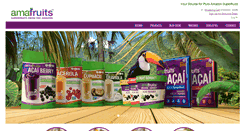 Desktop Screenshot of amafruits.com